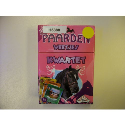Paarden weetjes kwartet Paarden weetjes kwartet