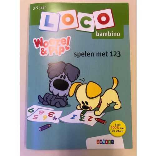 Loco Bambino 'Woezel & Pip' 1,2,3 Loco Bambino 'Woezel & Pip' 1,2,3