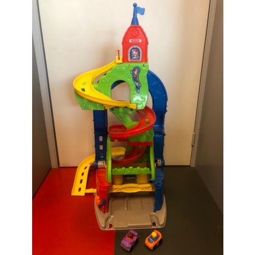 Little People 'auto-toren & racebaan' Little People 'auto-toren & racebaan'