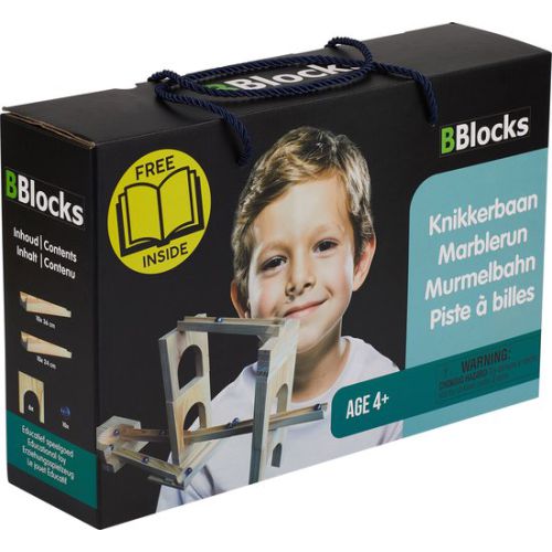 Houten Knikker-bouwbaan