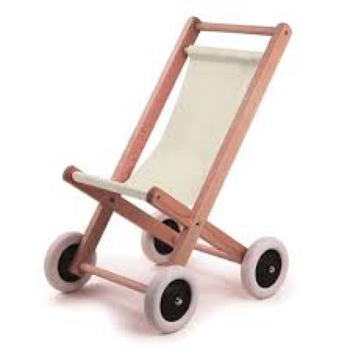 Houten Poppenbuggy