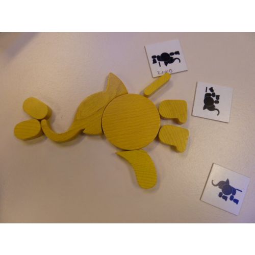 Puzzel olifant Puzzel olifant