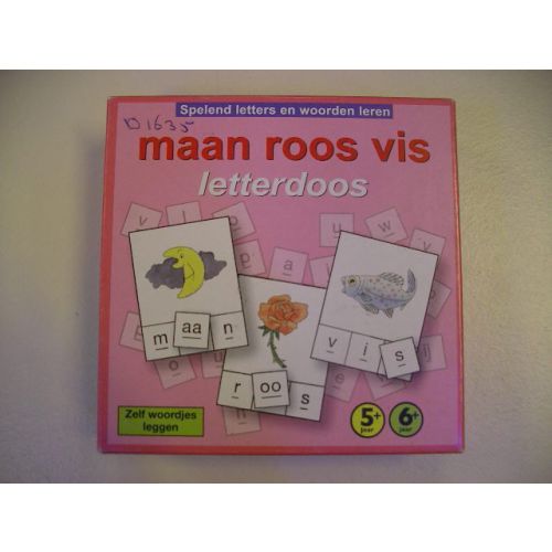 Maan, roos, vis Maan, roos, vis