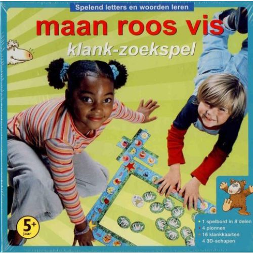 Maan, roos, vis