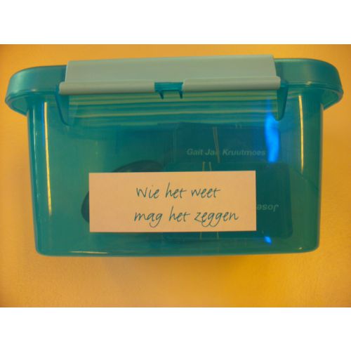 Wie het weet mag het zeggen Wie het weet mag het zeggen