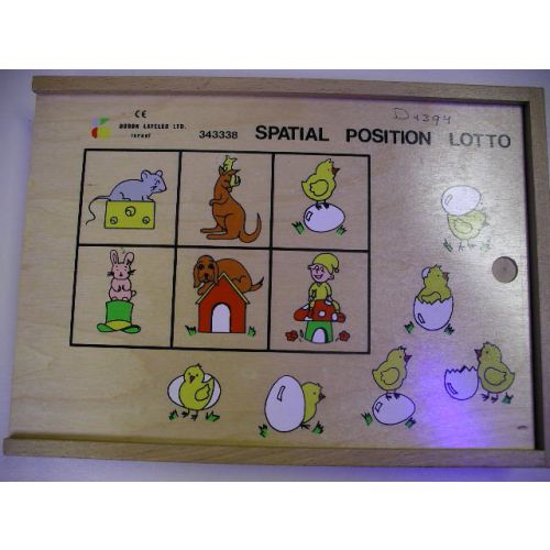 Spatial position lotto Spatial position lotto
