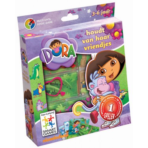 Dora houdt van haar vriendjes