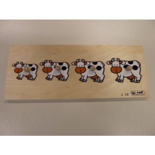 Inlegpuzzel koe Inlegpuzzel koe