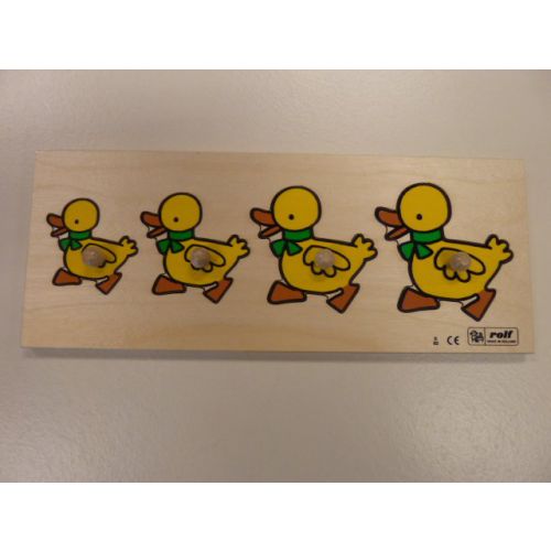 Inlegpuzzel eend Inlegpuzzel eend