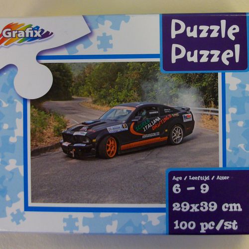 Puzzel Racewagen (100 stukjes)