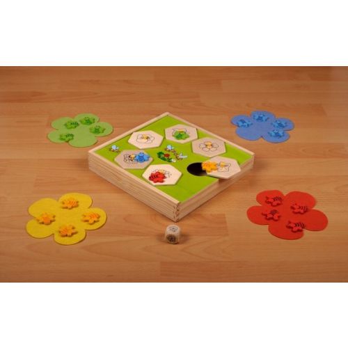 Spel "Bijen-geluk" Spel "Bijen-geluk"