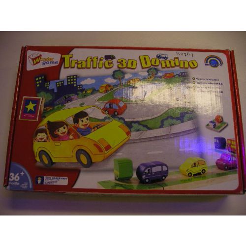 Verkeers 3-d domino Verkeers 3-d domino