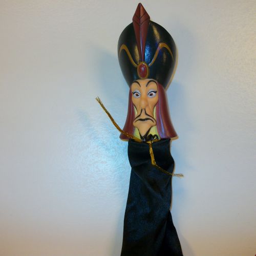 Poppenkast pop 'Jafar'