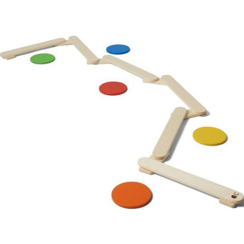 Loopplank en stapstenen Loopplank en stapstenen