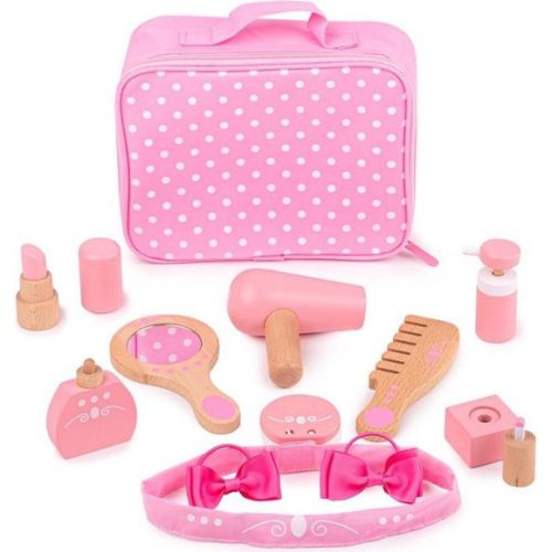 Houten Make-up setje