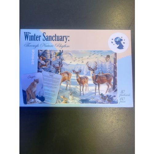 Hertjes in de Winter - puzzel (60 st.)