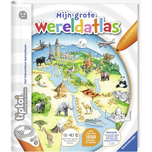 TipToi boek 'Mijn grote wereldatlas'