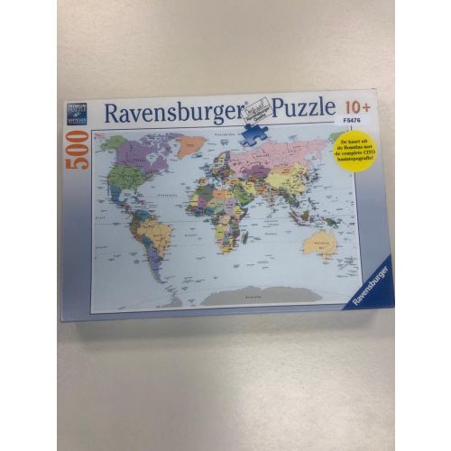 Ravensburger puzzel 'De wereld' (500 st.) Ravensburger puzzel 'De wereld' (500 st.)